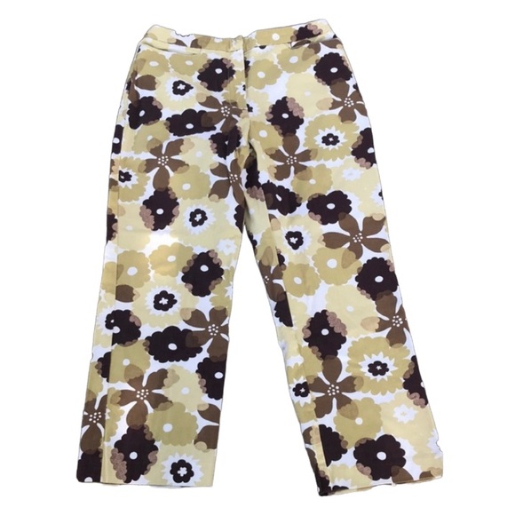 🎯Ann Taylor Loft Stretch Capris Cropped Pants Size 6P - Picture 1 of 8